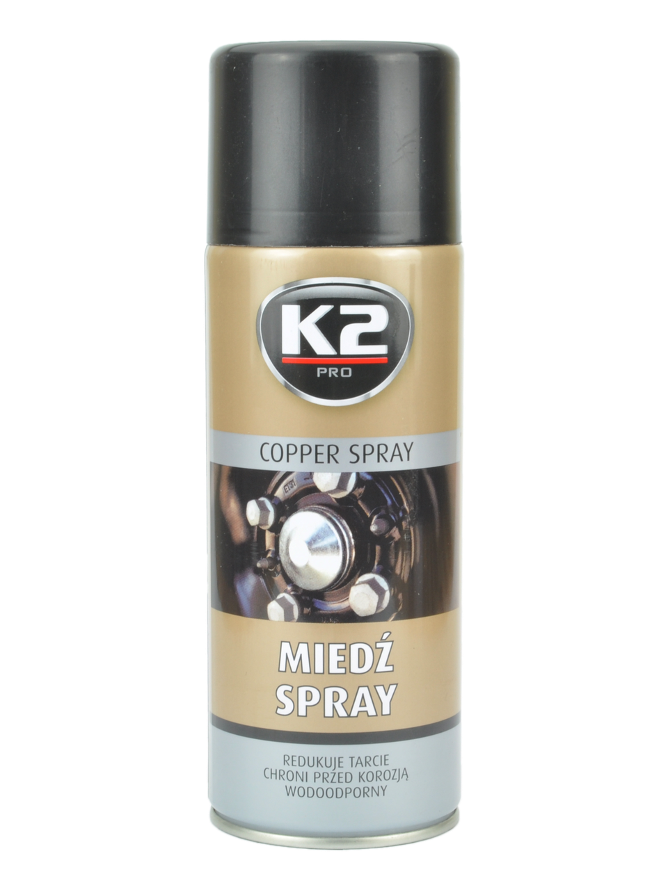 

Смазка медная высокотемпературная аэрозоль K2 PRO Copper Spray 400 мл (W122)