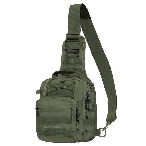 

Рюкзак военный однолямочный Pentagon 2.0 Olive (K17046-2.0-06), Оливковый