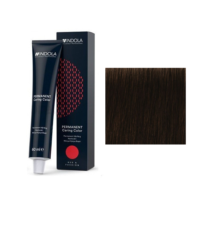 

Стойкая перманентная крем-краска Indola 4.86 Средне-коричневый шоколадный 60 мл