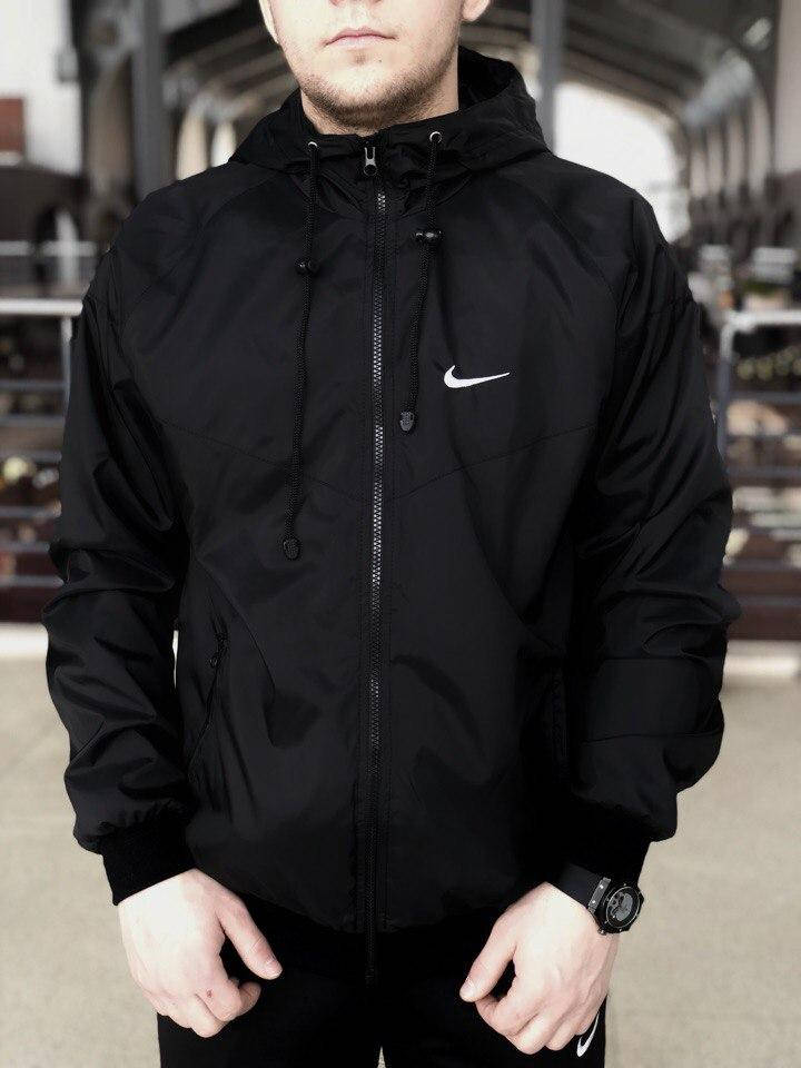 

Ветровка мужская Nike Windrunner X Black | куртка мужская весенняя осенняя
