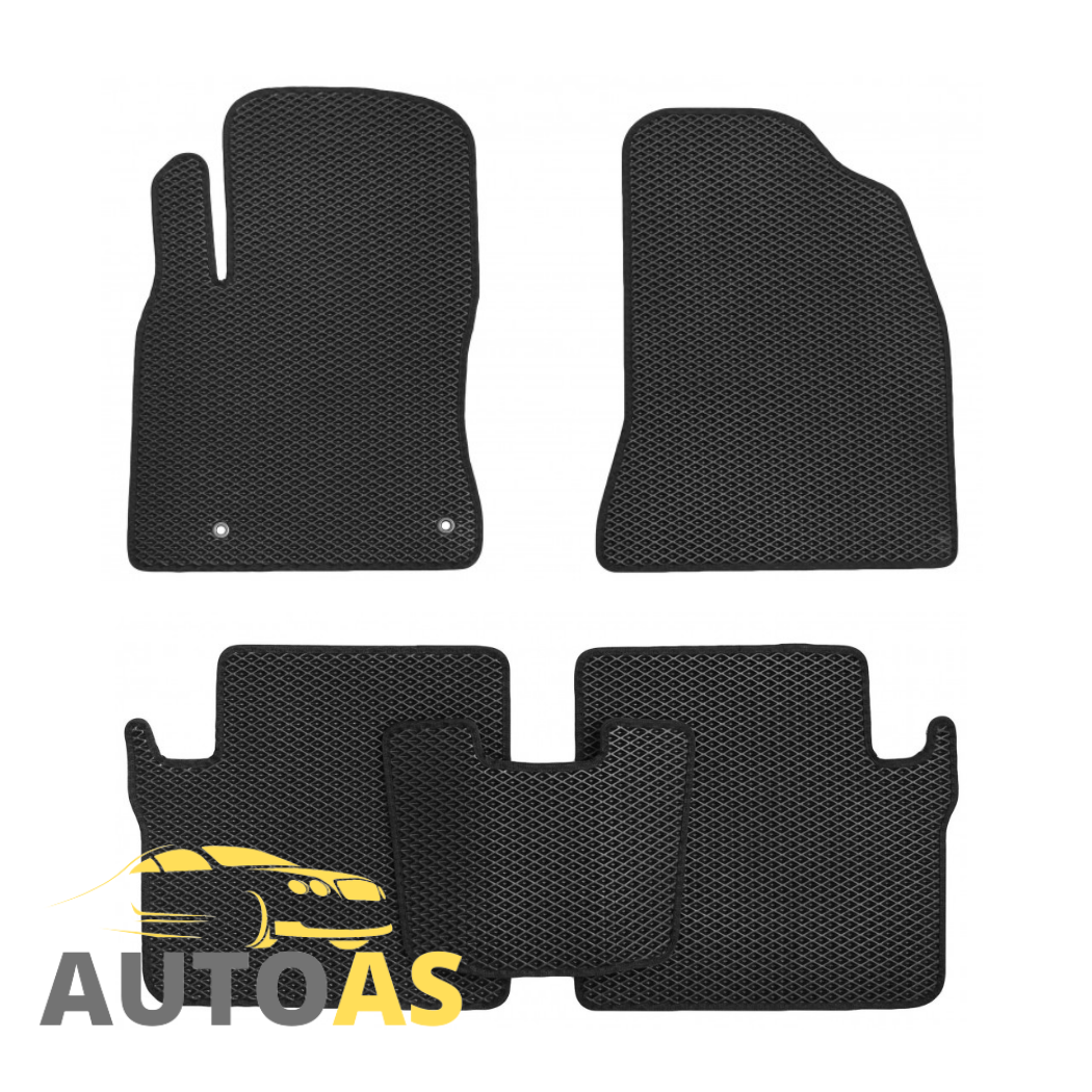 

Коврики в салон EVA для Toyota RAV4/ Тойота Рав4 (2000-2005) / 5шт, Черный