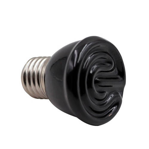 

Лампа керамическая инфракрасная, для обогрева террариума, Е27 75Вт