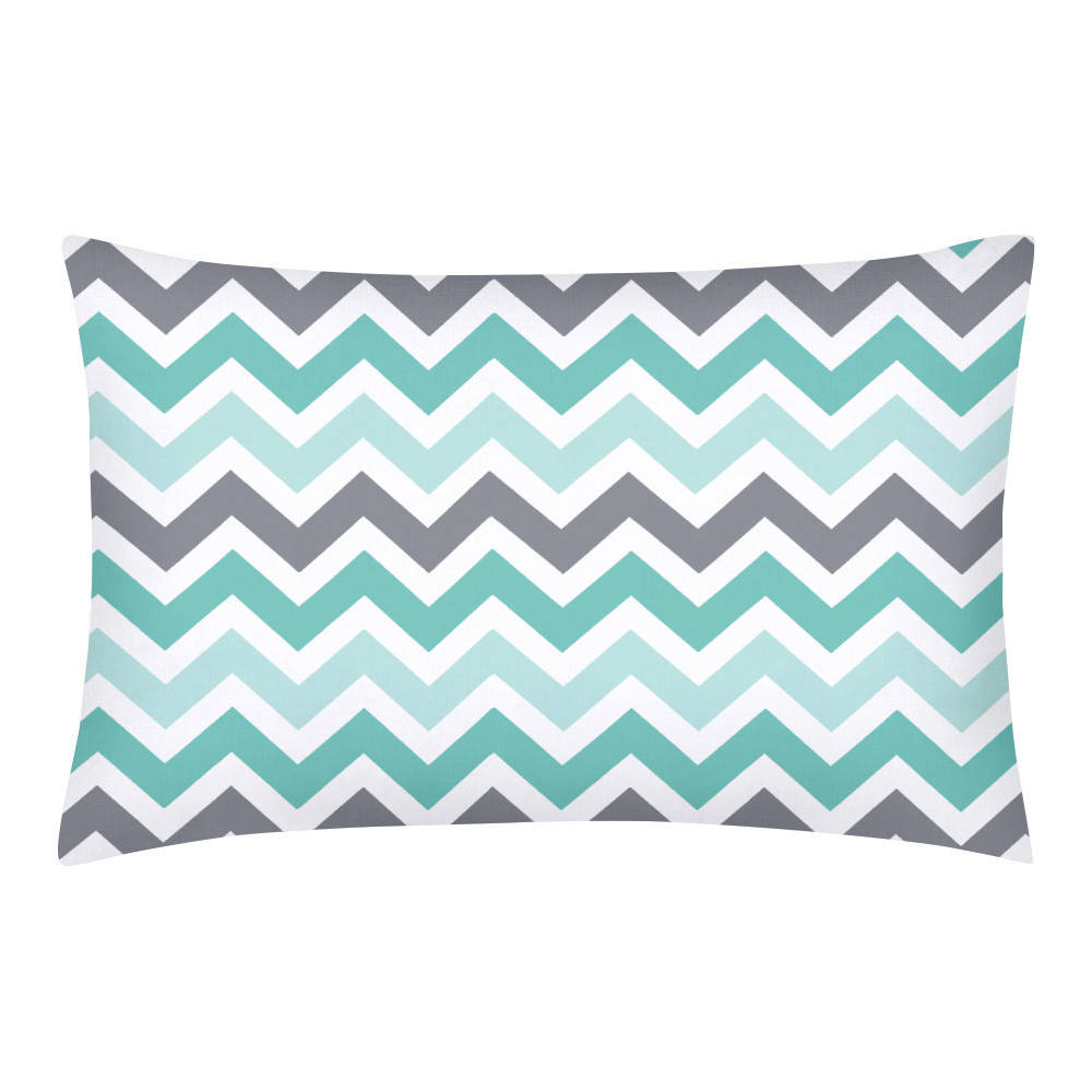 

Наволочка детская ZIGZAG MINT GREY, Серый