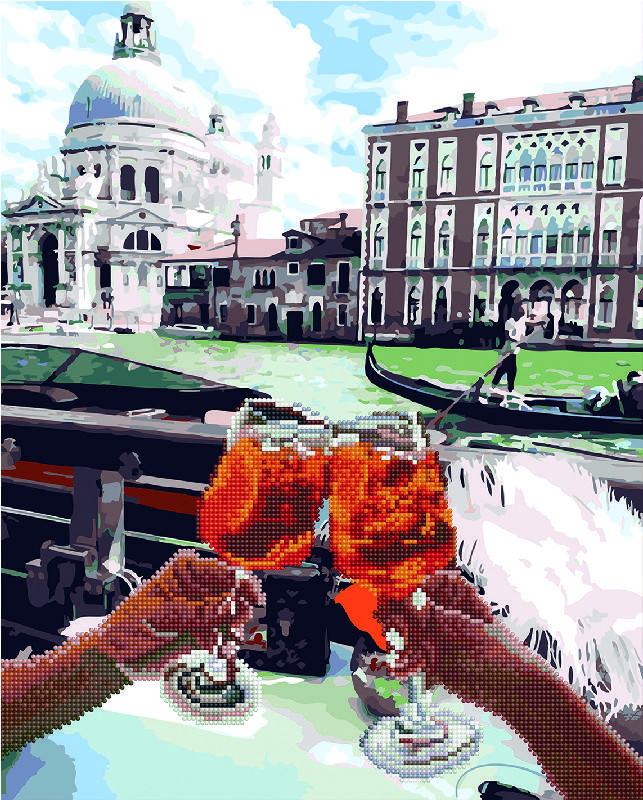 

Алмазная картина Свидание в Венеции (GZS1144) 40 х 50 см (Без коробки)