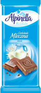 

Шоколад "Alpinella", ( молочный Альпинелла), Польша, 100г