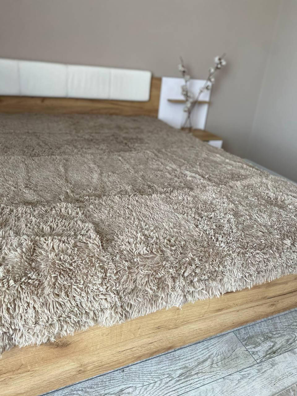 

Покривало меховое Травка