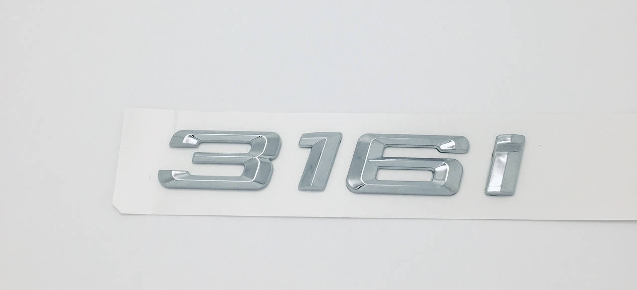

Эмблема надпись багажника BMW 316i