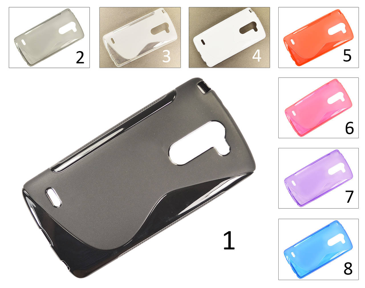 

Силиконовый чехол для LG G3 Stylus D690