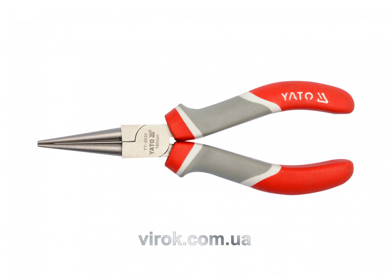 

Круглогубцы YATO никелированные l=160 мм YT-2030