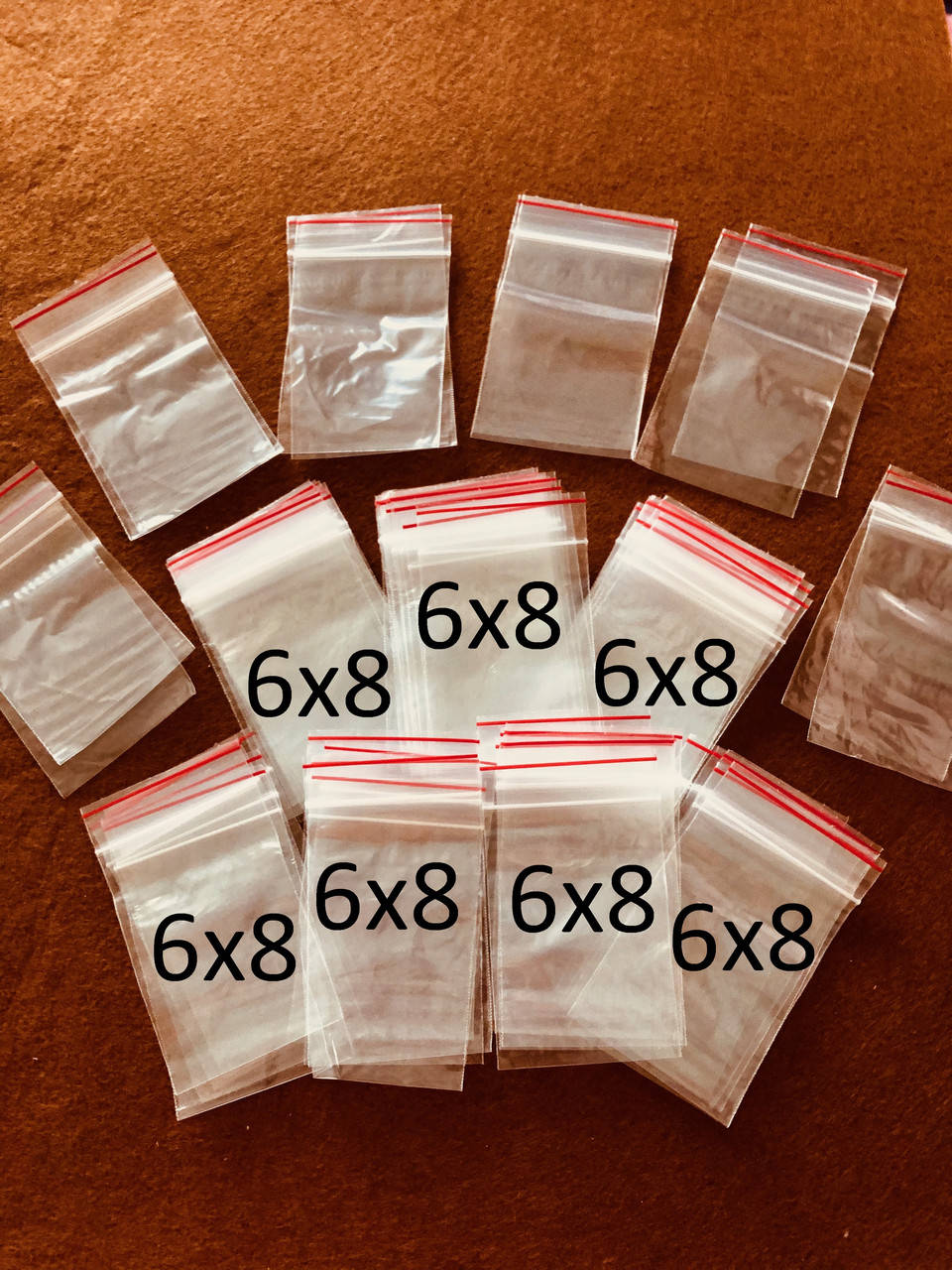 

Пакеты полиэтиленовые zip-lock 6 x 8 см
