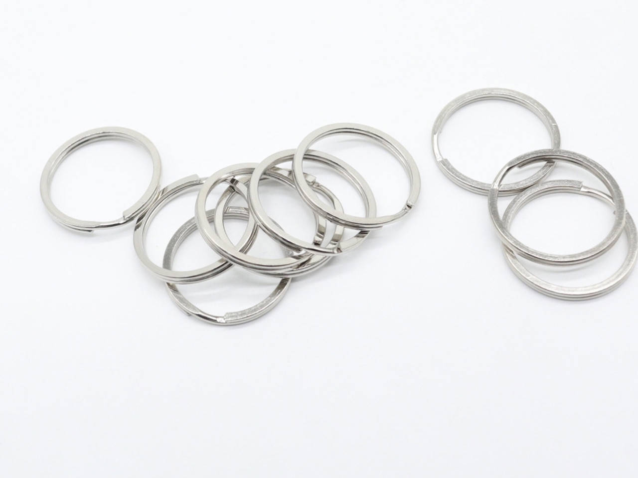 

Кольцо плоское. 25мм, Серебро