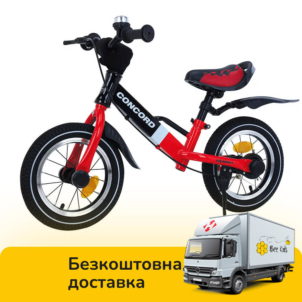 

Детский беговел BALANCE TILLY 12" Concord T-212510 Red