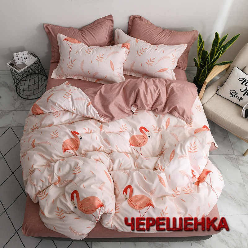 

Евро макси набор постельного белья 200*220 из Бязи "Gold" №151267AB Черешенка™