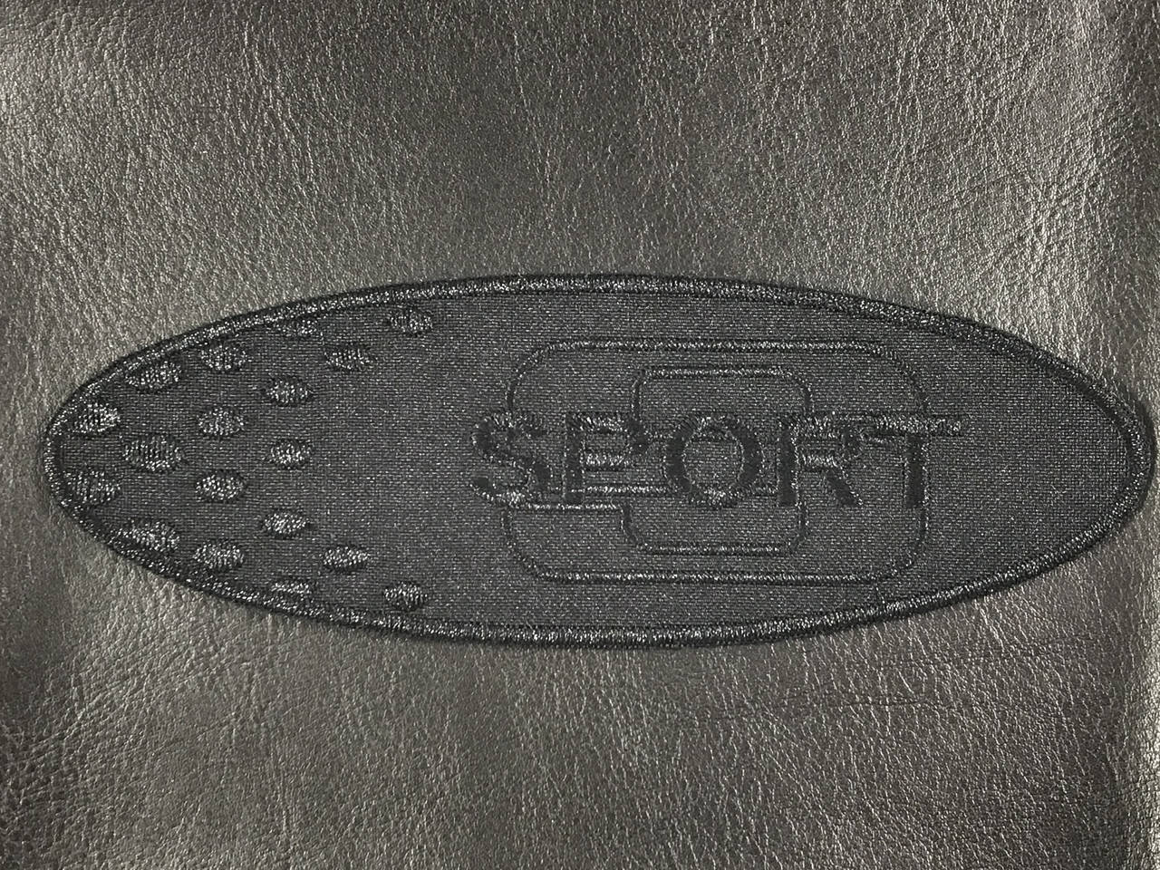 

Нашивка Sport овал цвет черный 160х55 мм
