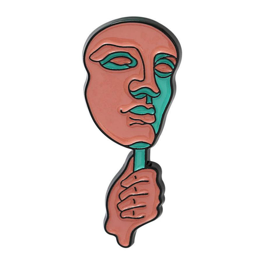 

"Маска" значок (пин) металлический