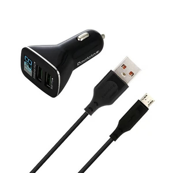 

Автомобильная зарядка REDDAX RDX-108 MICRO USB , TYPE C, BLACK/GOLD and WHITE/GOLD