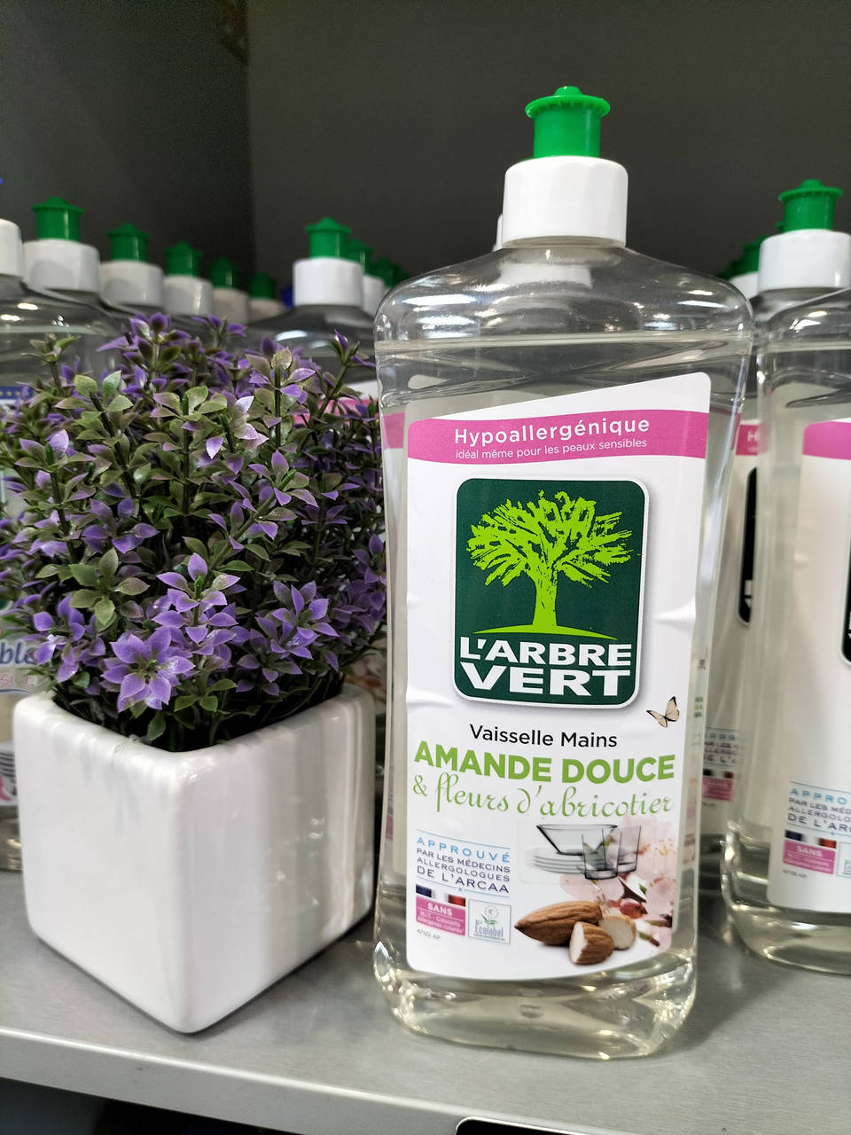 

Жидкость для мытья посуды L'Arbre Vert Сладкий миндаль и Цветение абрикоса 750 мл