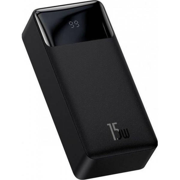 

Power Bank BASEUS 30000mAh 15w / Павербанк BASEUS Цифровой дисплей PPDML-K01, Черный