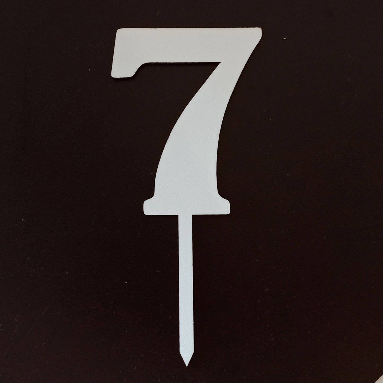 

Топпер (фигурка на торт) Цифра 7, для тортика