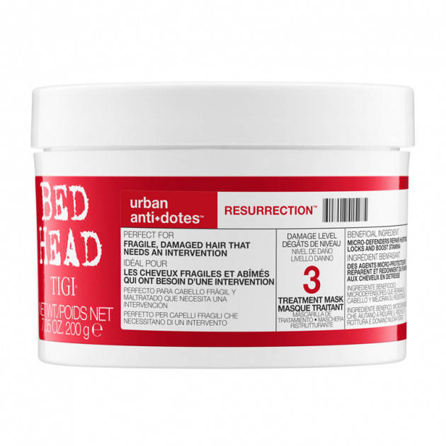 

ВІДНОВЛЮЮЧА маска для слабкого ламкого волосся Tigi Resurrection mask