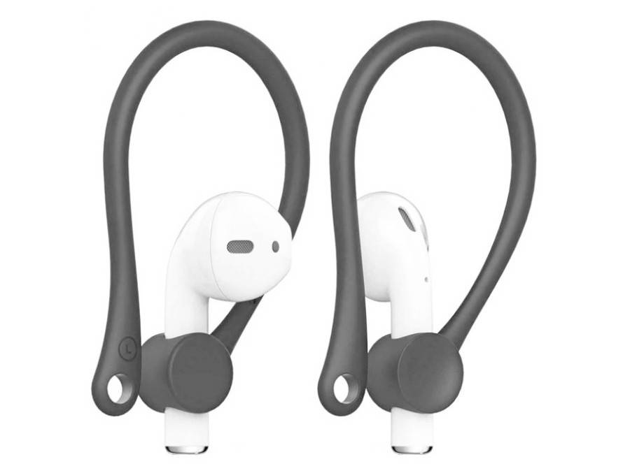 

Держатели для наушников AirPods, с защитой от потери и падения Серый