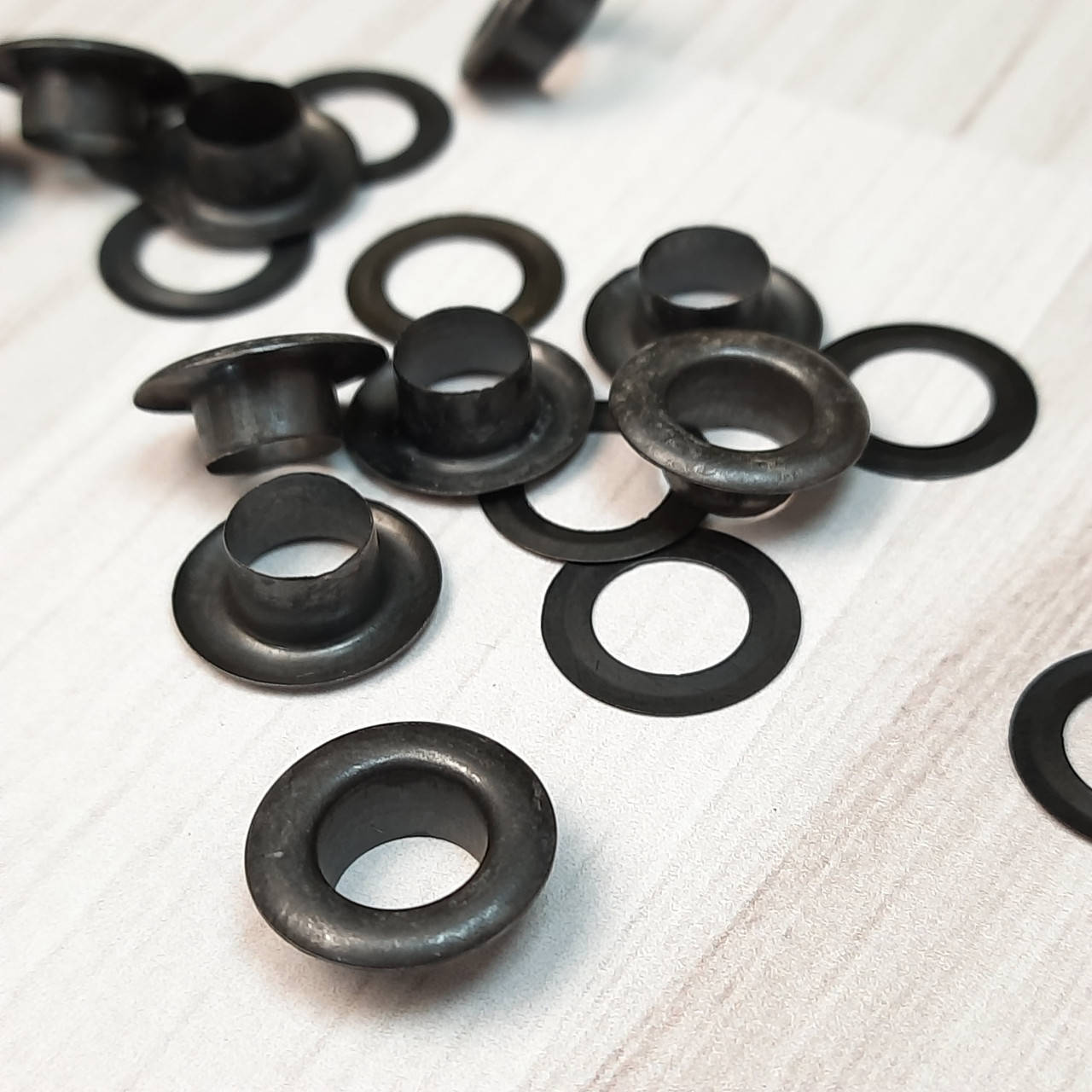 

Люверси 8 мм, чорні, Черный