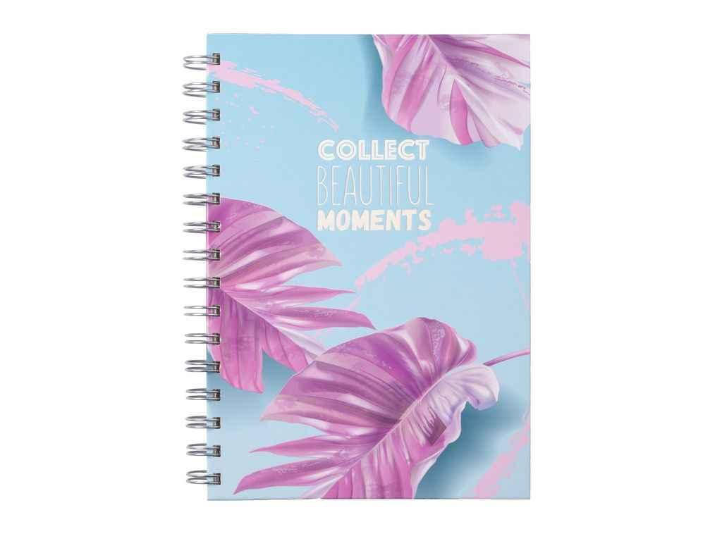 

Блокнот на пруж. EXOTIC, А-5, 80арк., # блакит BM.24572103-14 ТМ Buromax