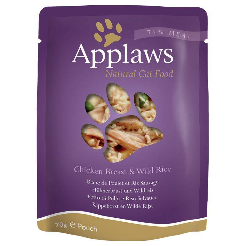 

Applaws Selection Влажный корм для кошек Курица и Рис 70г