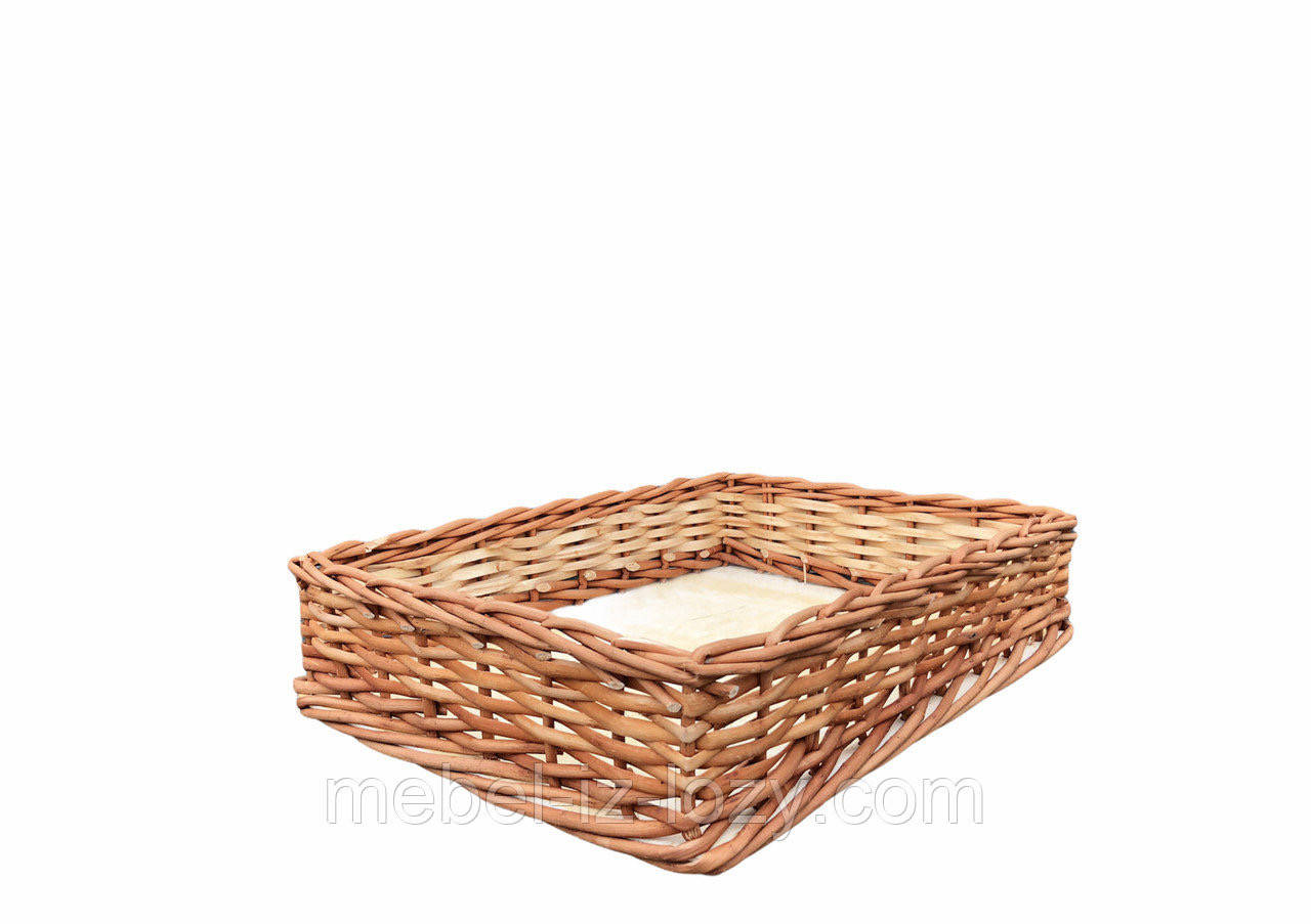 

Плетеные торговые лотки, корзины 30*40 с высотой 8 см