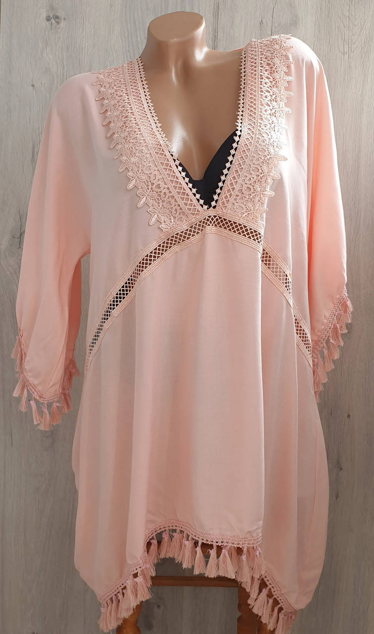 

Пляжная туника платьем, S-M, L-XL разм
