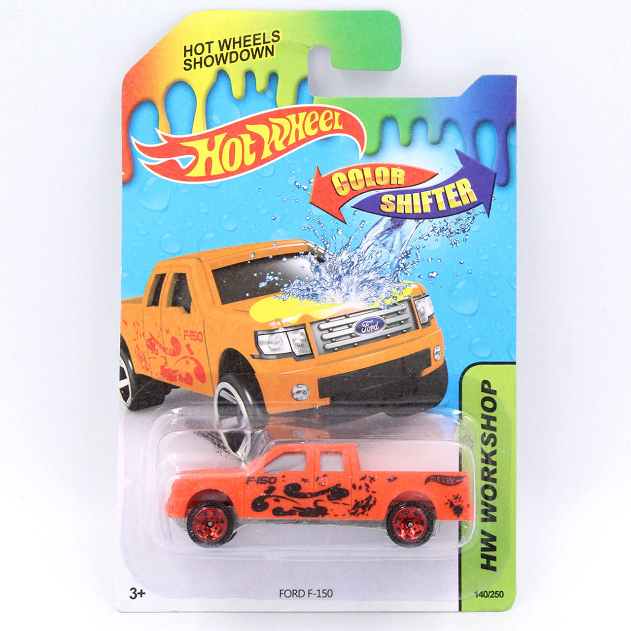 

Машинки Hot Wheels Color shifter Пикап Хот Вилс меняет цвет Вид 3, Оранжевый