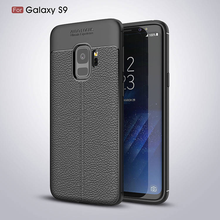 

TPU чехол накладка Tiger для Samsung Galaxy S9 (4 цвета) чёрный