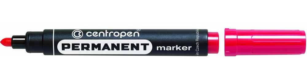 

Маркер Permanent 2,5 мм круглый красный CENTROPEN (8566/02)