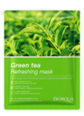 

Тканевая маска для лица с зеленым чаем Bioaqua