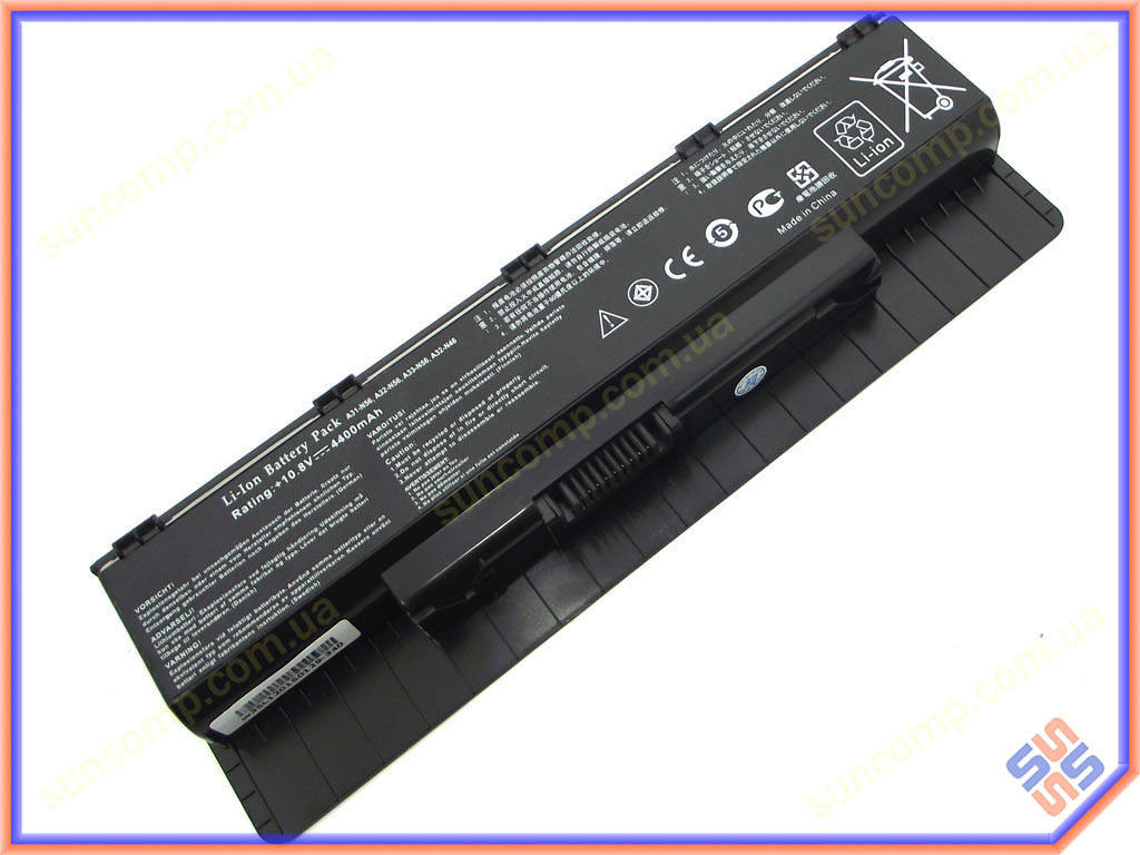 

Батарея A32-N56 для ASUS N76VZ, PRO B53A, PRO B53V, R500N, R500VD, R503C (A31-N56) (10.8V 4400mAh)