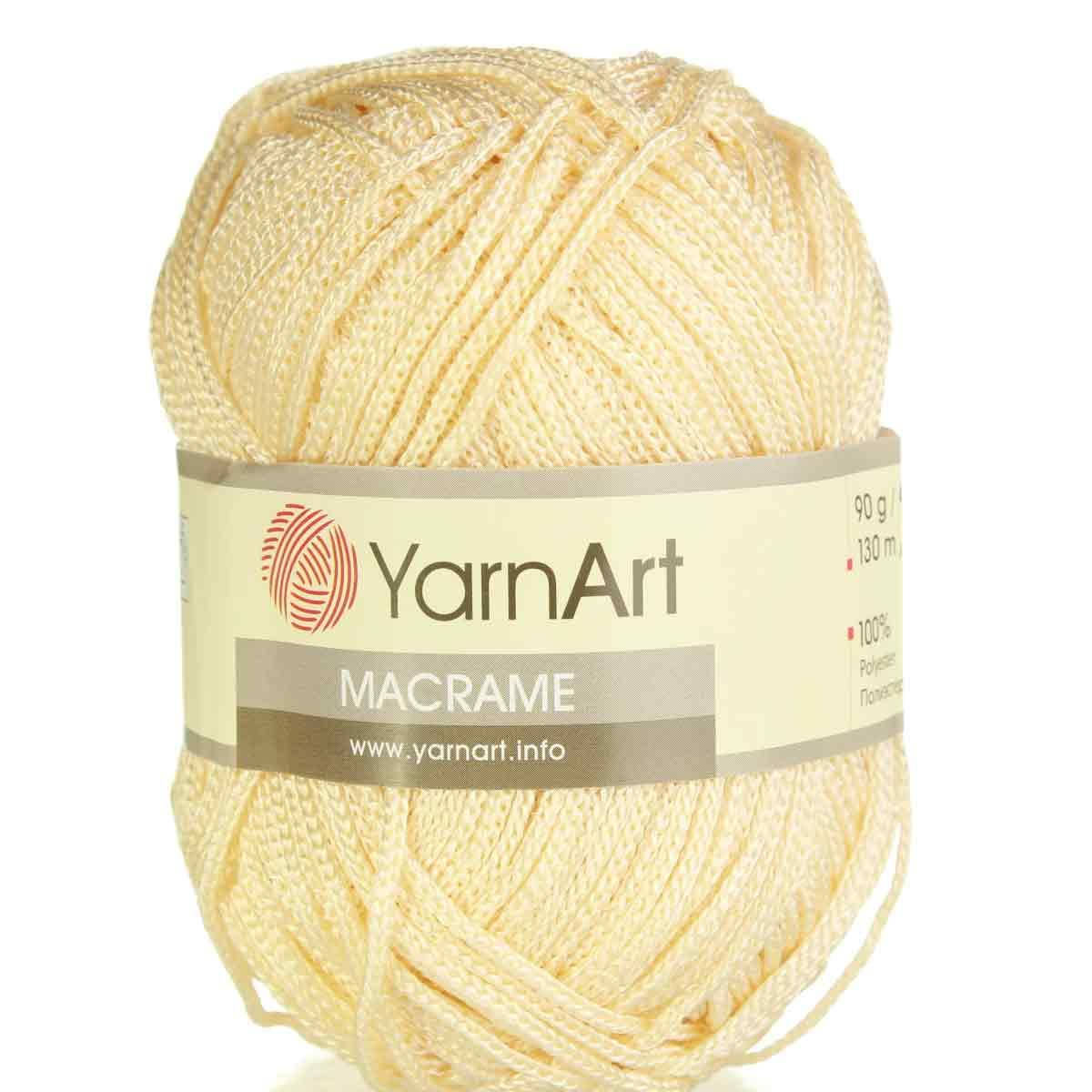 

Пряжа YarnArt Macrame 137, Лимонный