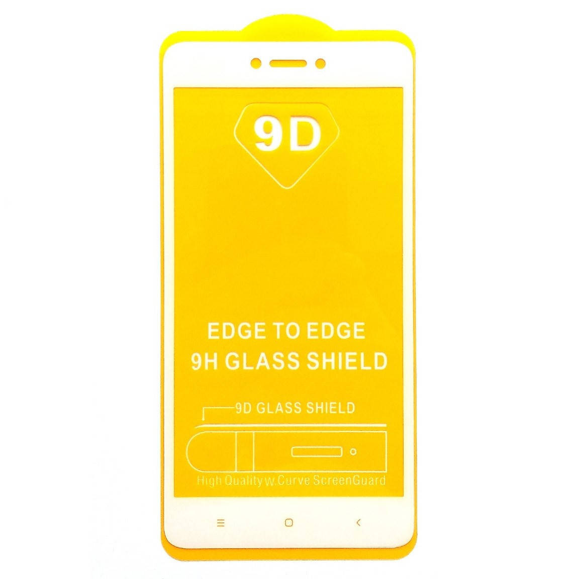 

Защитное стекло Xiaomi Redmi Note 4X Full Glue 5D white, Белый