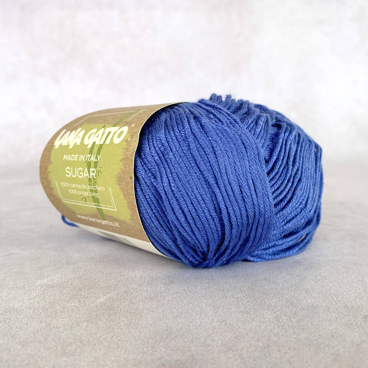 

Lana Gatto Sugar (Лана Гатто Шугар) № 8886 ярко-синий (Пряжа вискоза, нитки для вязания)