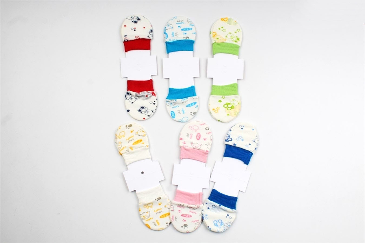 

Рукавички-нецарапки для новорожденных Турция (0-4 мес) Мальчик