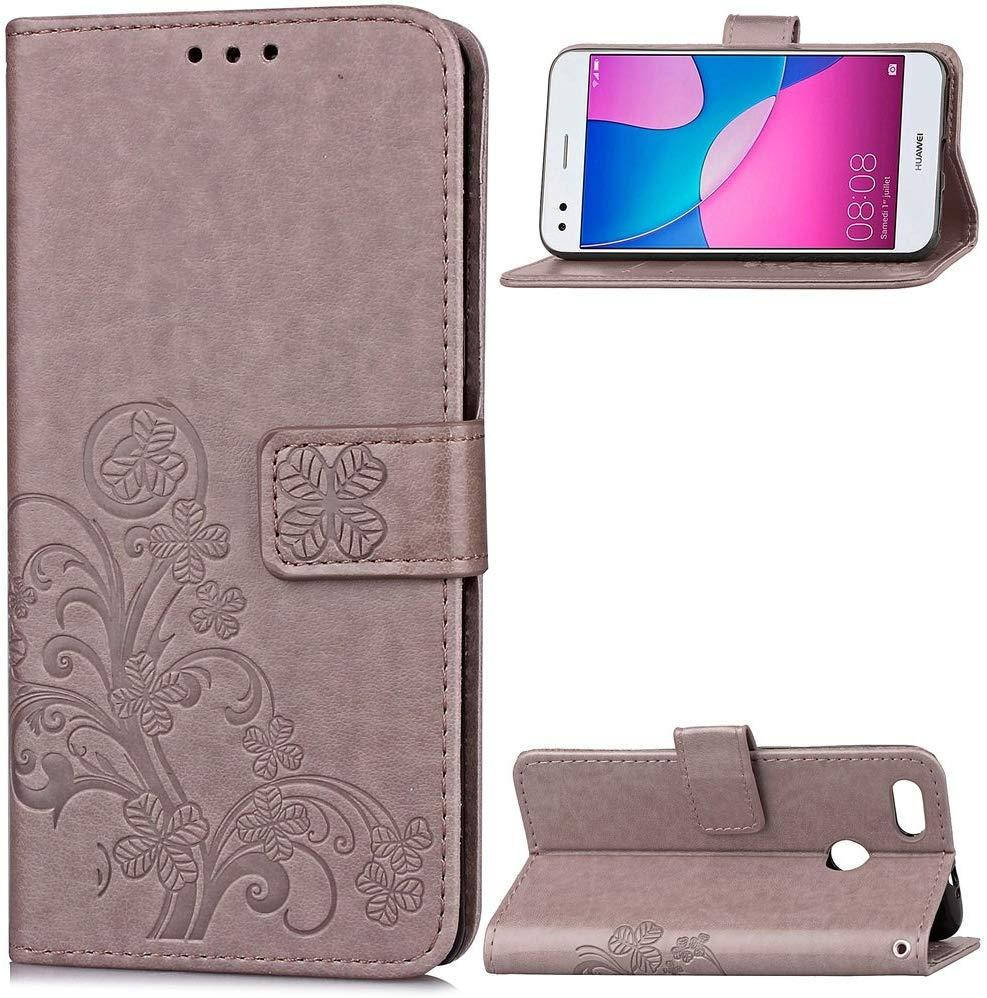 

Чехол Clover для Huawei Y6 Prime 2018 книжка кожа PU Серый