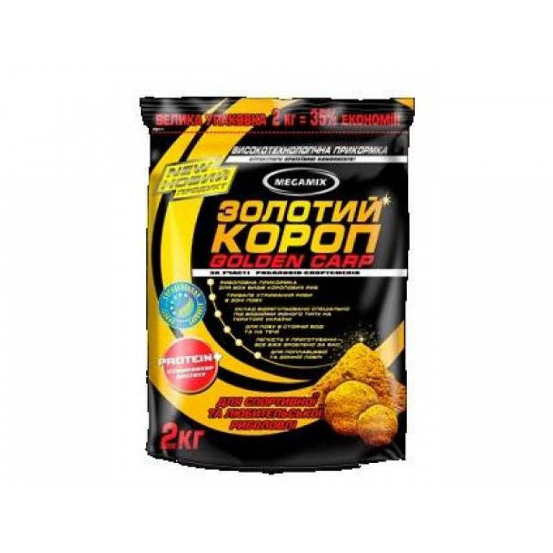 

Прикормка Megamix Золотой карп 2кг
