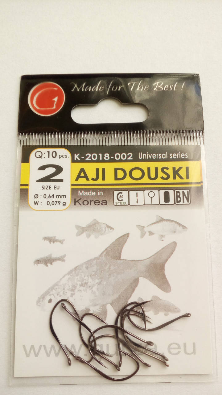 

Крючки Gurza Aji Douski EU #2 уп. 10 шт.