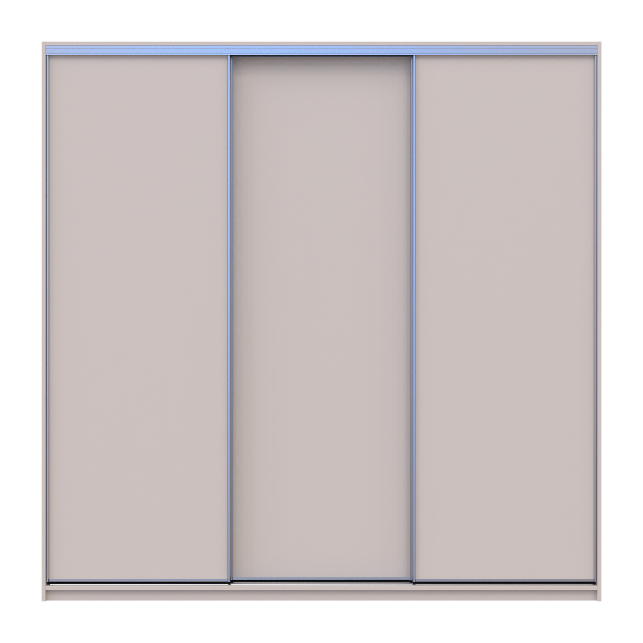 Шафа купе Doros Сіті Лайт Кашемір 3 ДСП 225х60х225 (80736377) 2