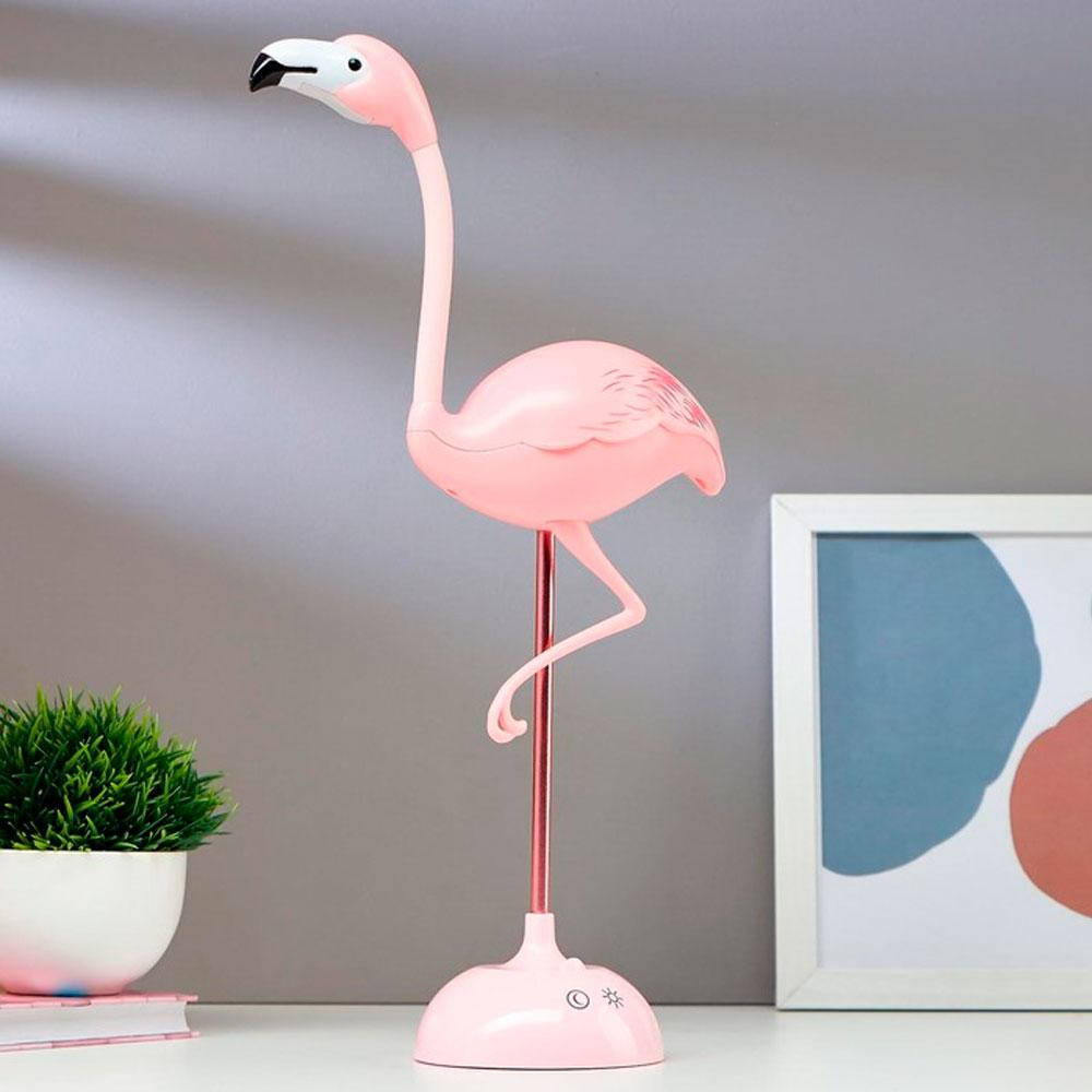 

Настольная Led лампа Lucia "Фламинго" 3.2W | Светодиодный ночник, Розовый