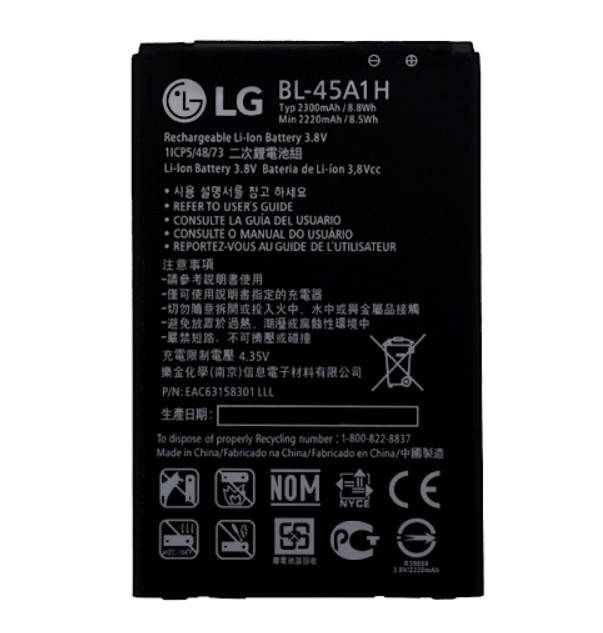 

LG BL-45A1H K10 F670L F670K F670S F670 K420N K10 LTE Q10 K420