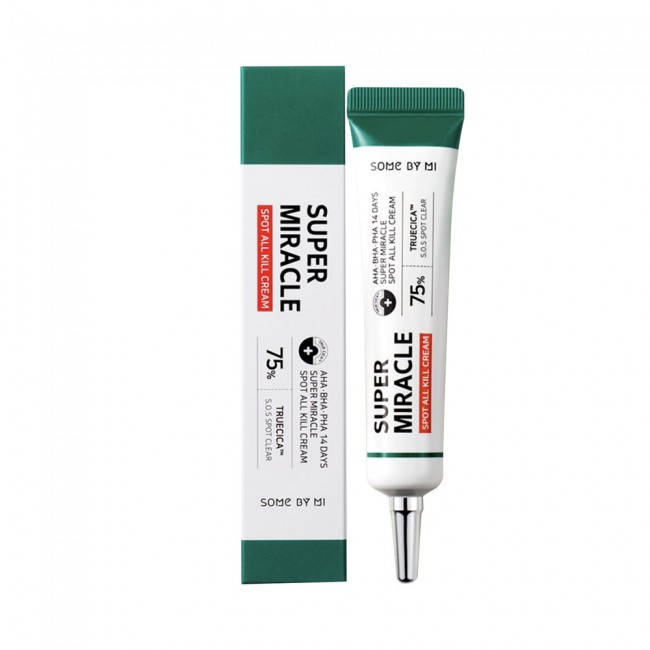 

Точечный крем Some By Mi Super Miracle AHA-BHA-PHA Spot All Kill Cream 30ml