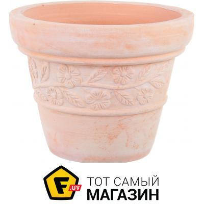 

Viet Thanh Ceramic Кашпо флора 29х22 см VT.10200-3 круглый терракотовый
