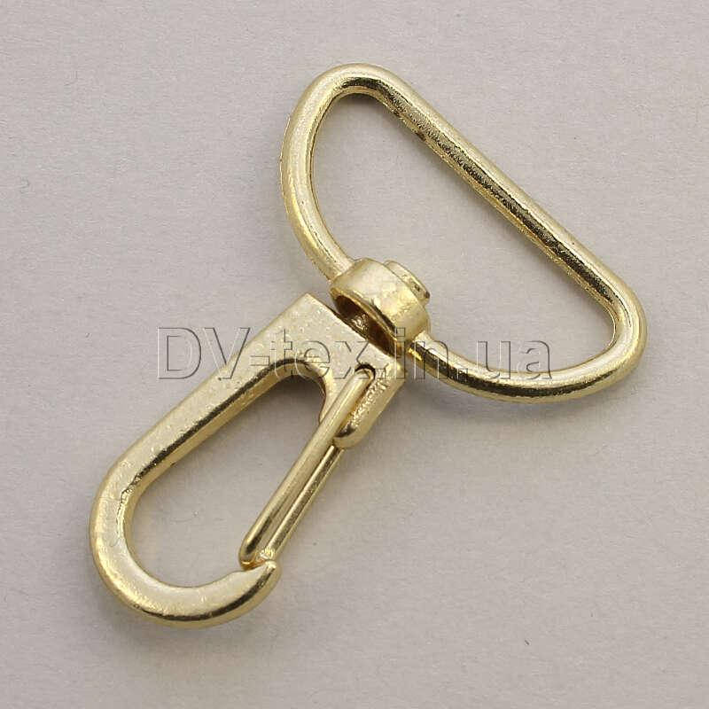 

Карабин для сумок 26мм, MTКР-26 (9215/4061), золото