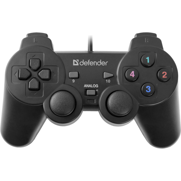 

Проводной геймпад Defender Omega PC Black (64247) Б/У, Черный