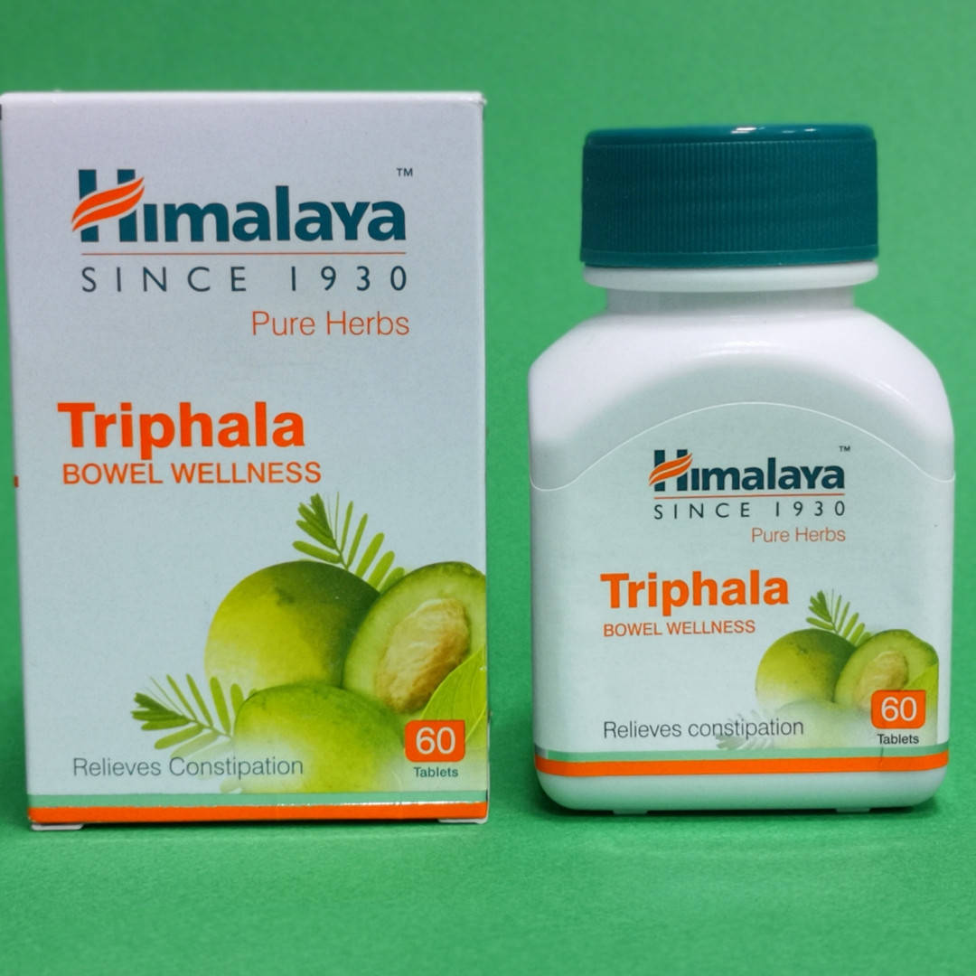 

Трифала Хималая трипхала (Triphala Himalaya) очищение и омоложение, 60 капсул